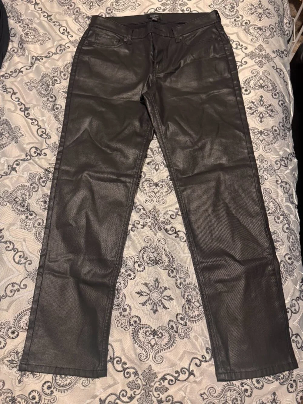 Banana Republic Coated Straight Jeans